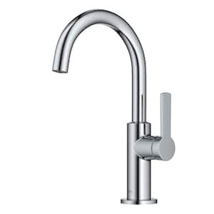 Oletto Single-Handle Kitchen Bar Faucet in Chrome