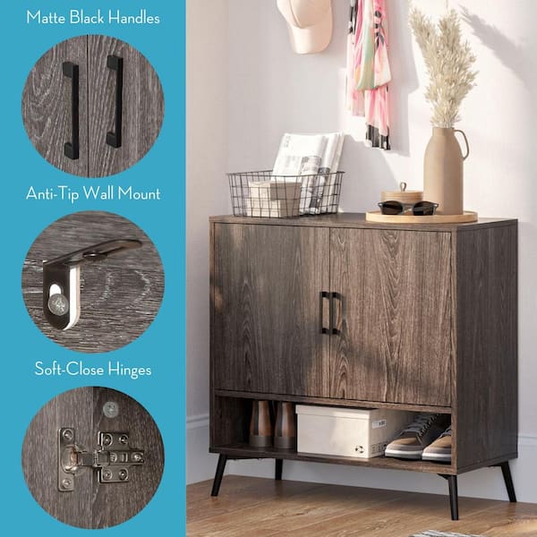 Entry Wall Cabinet Organizer