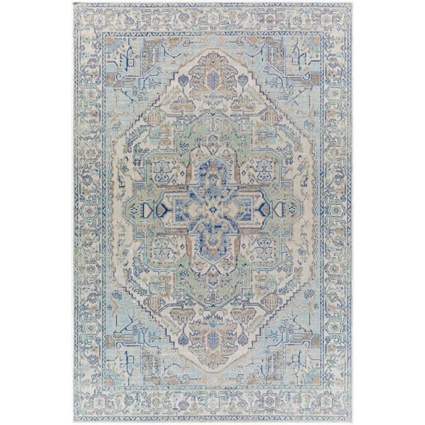 Artistic Weavers Hadley Green 8 ft. x 10 ft. Traditional Indoor Area Rug