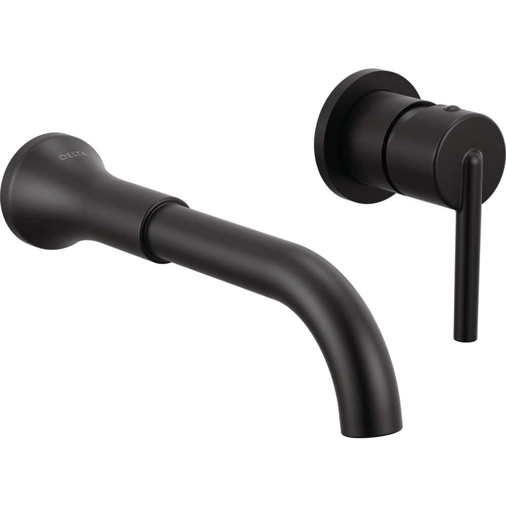 Delta Trinsic 1-Handle Wall Mount Bathroom Faucet Trim Kit in