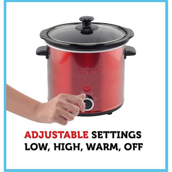 https://images.thdstatic.com/productImages/e1c70fe1-a4c0-474a-b441-480dc2560325/svn/red-stainless-steel-courant-slow-cookers-mcsc3024r974-44_600.jpg