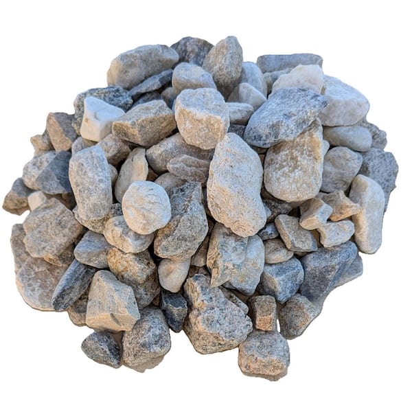 0.50 cu. ft. 40 lbs. 3/4 in. Blue Ice Decorative Landscaping Gravel