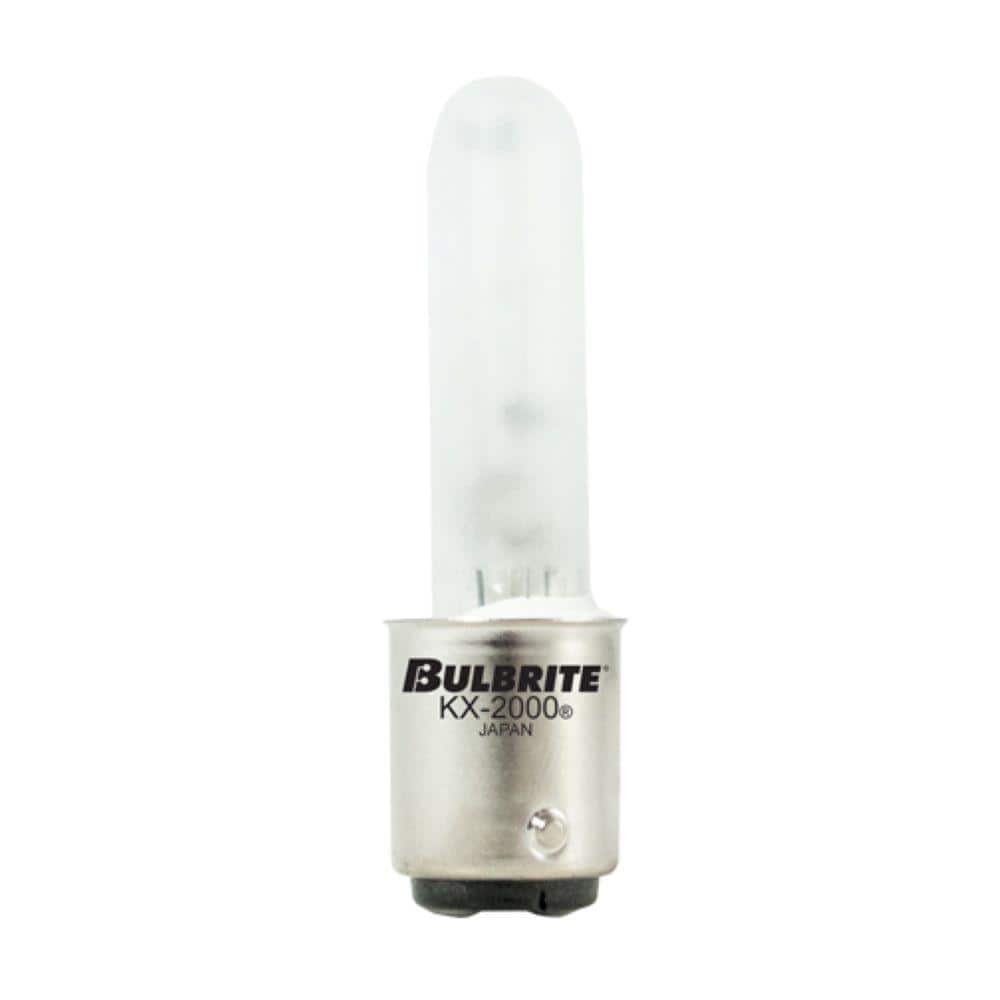 KX-2000 20-Watt T3 Krypton/Xenon Light Bulb with Double-Contact Bayonet (BA