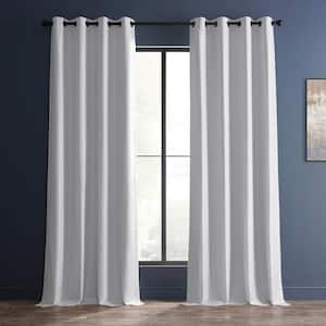 Ice Textured Grommet Blackout Curtain - 50 in. W x 84 in. L (1 Panel)