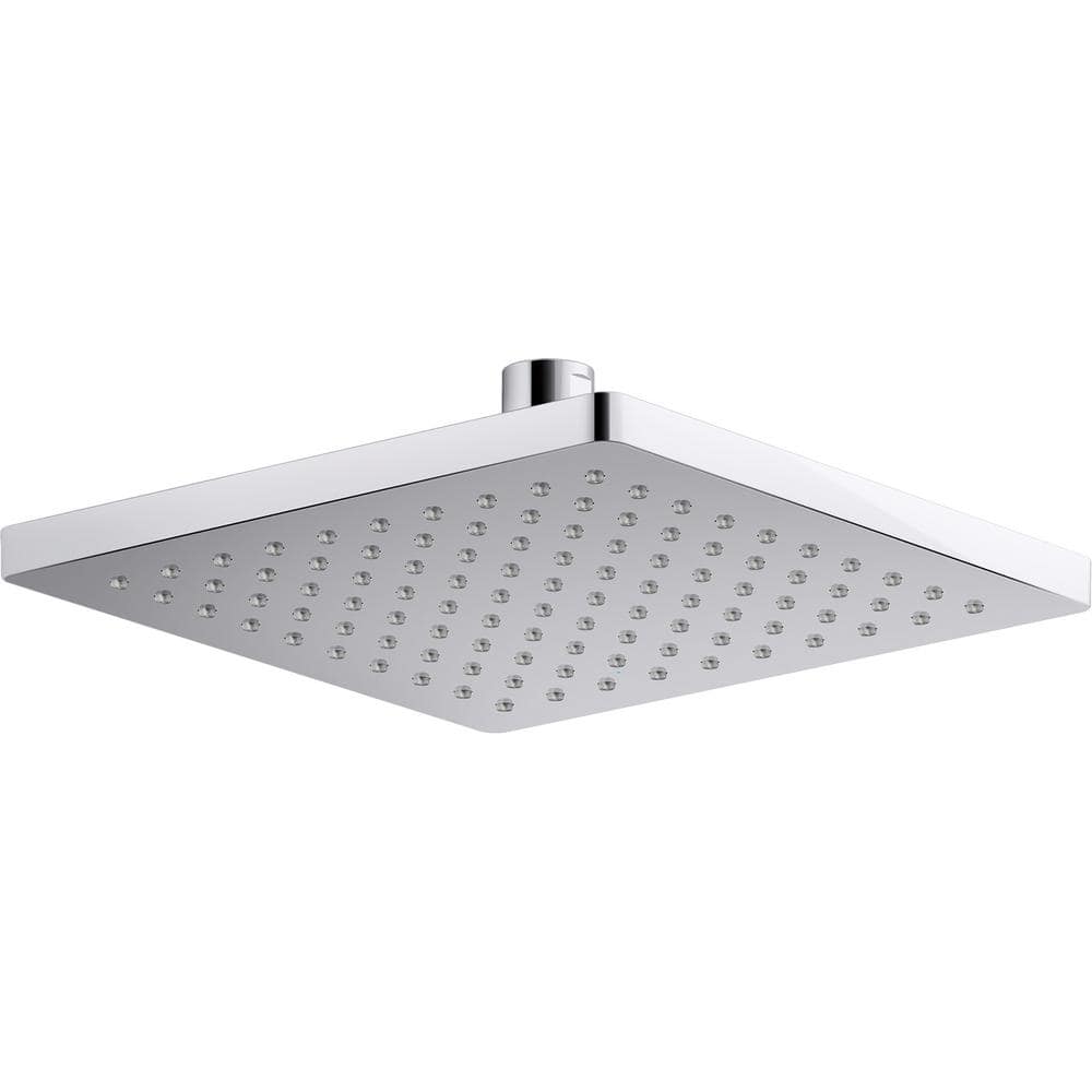 Honesty 8" Polished Chrome Square Rain Showerhead