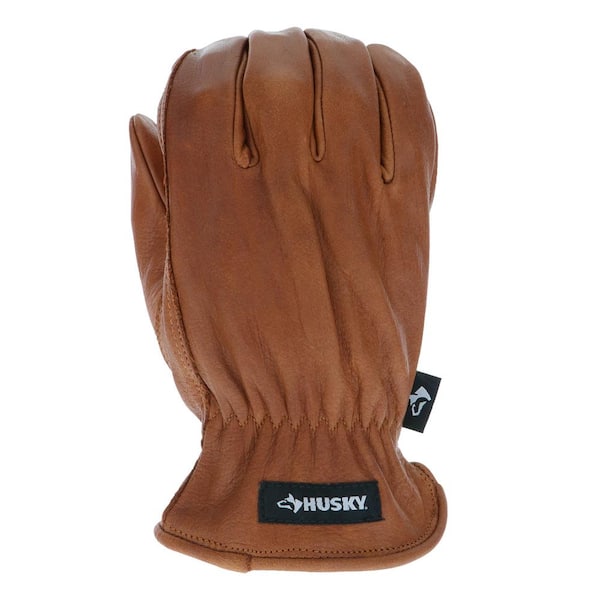 husky oil and water resistant leather gloves