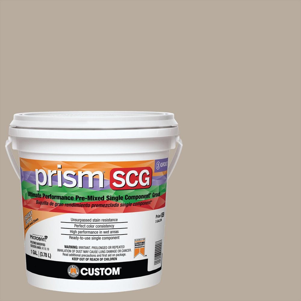 Prism SCG #386 Oyster Gray 1 Gal. Ultimate Performance Pre-Mixed Single Component Grout price history on PriceWatchPro