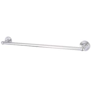 Milano 24 in. Wall Mount Towel Bar in Polished Chrome