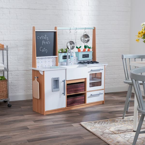 Kidkraft farm to table play kitchen with ez kraft assembly online