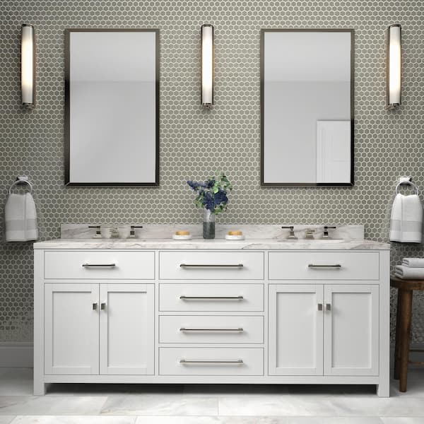 Restore Natural Gray 12 in. x 10 in. Glazed Ceramic Hexagon Mosaic Tile (9.72 sq. ft./Case)