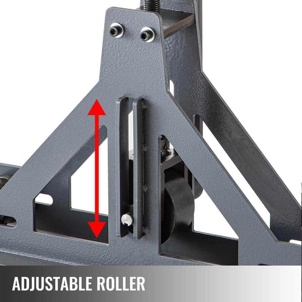 Manual Steel and Aluminum Square Tube Bender with Adjustable Roller