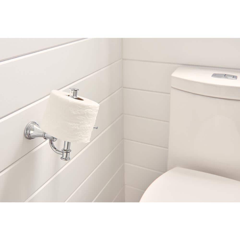 Belfield Polished Nickel Wall Mount Toilet Paper Holder