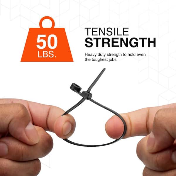 TR Industrial 11 in. Contractor Series Mounting Hole UV Cable