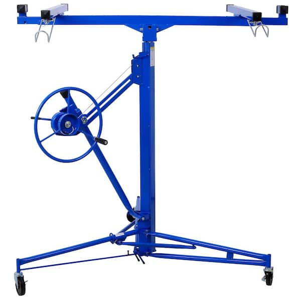 Drywall Lift Panel 11 ft. Lift Drywall Panel Hoist Jack Lifter in Blue
