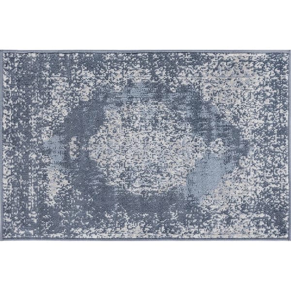Nexus Medallion Blue 2 ft. x 3 ft. Indoor Area Rug