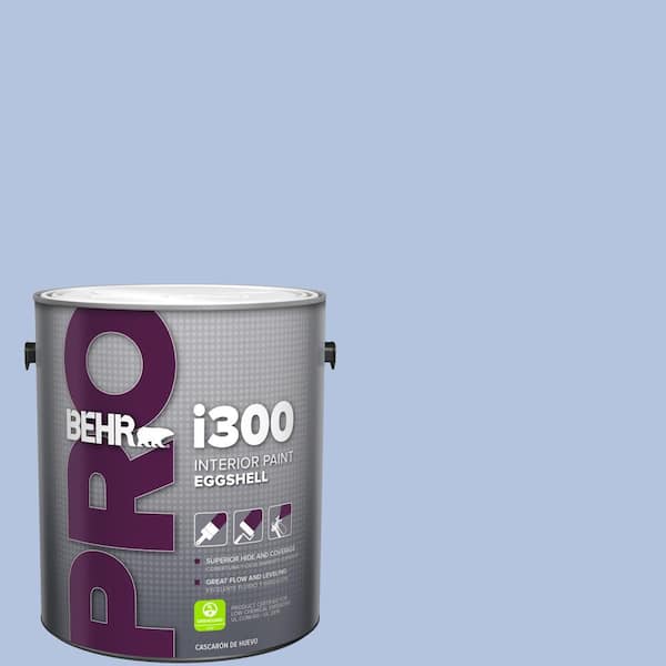 BEHR PRO 1 gal. #600C-3 Periwinkle Bud Eggshell Interior Paint