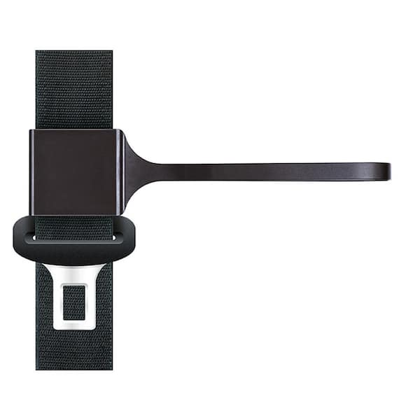 Car Belt Buddy - Seatbelt Helper - Black - All Seatbelts - 2 Pack