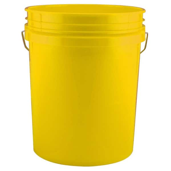 Leaktite 5-Gal. Yellow Bucket (Pack of 3)