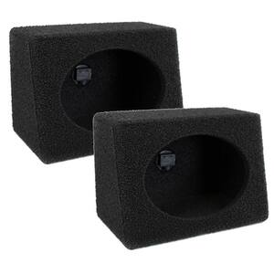 2022SX 3.75 in. 200-Watt 3-Way Car Audio Mini Box Car or Inside Home  Speakers