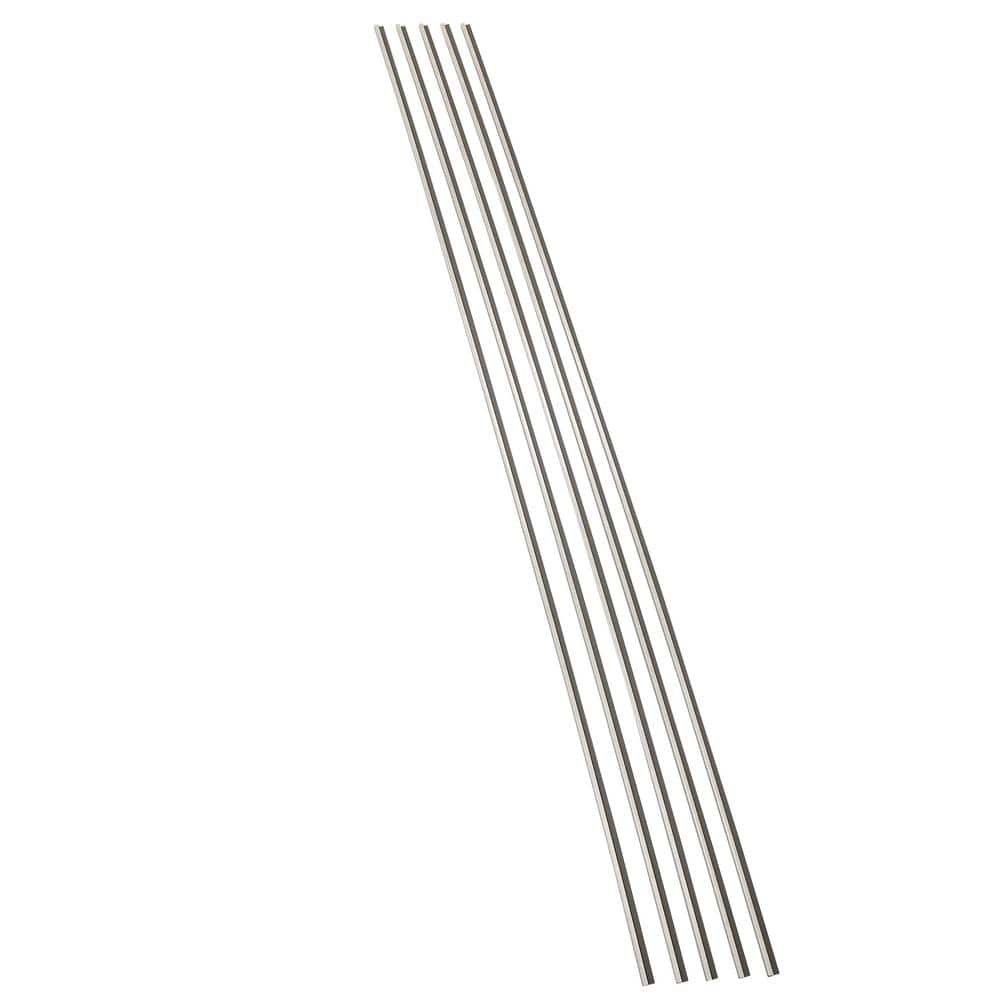 PALISADE Polar Frost 94 in. Vinyl Backsplash Accessory J Trim(5-Pack ...