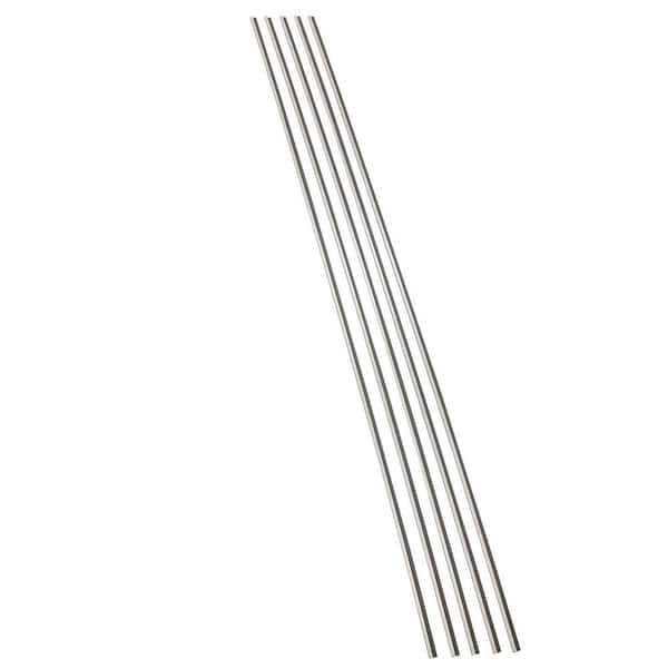 PALISADE Polar Frost 94 in. Vinyl Backsplash Accessory J Trim(5-Pack)