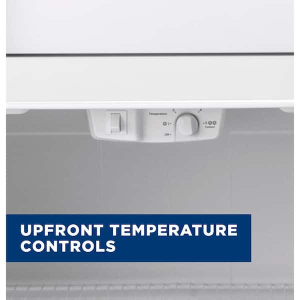 GE 16.6 cu. ft. Top Freezer Refrigerator in Bisque, ENERGY