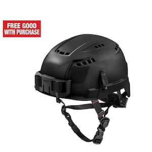 BOLT Black Type 2 Class C Vented Safety Helmet