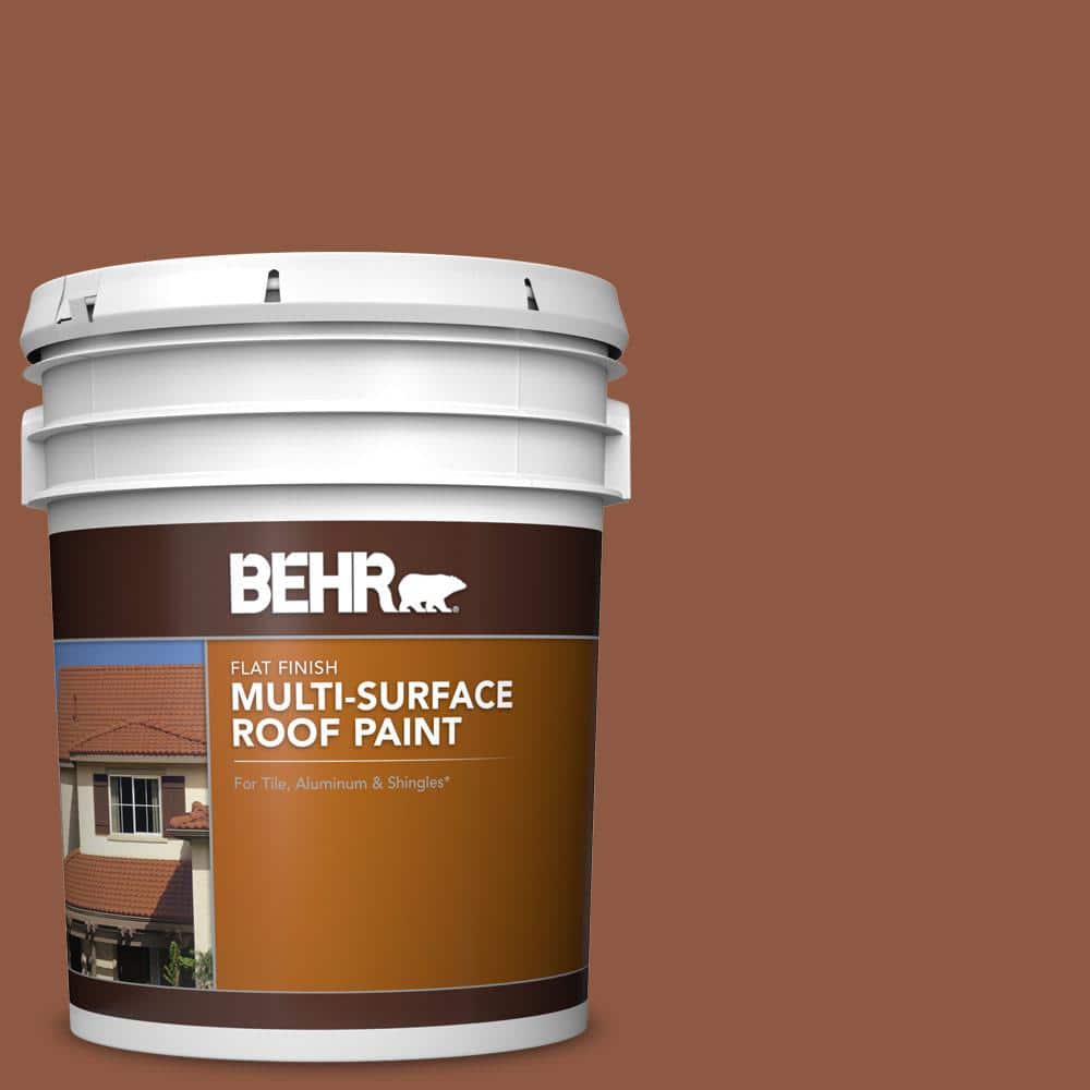 5 gal. #PPU3-18 Artisan Flat Multi-Surface Exterior Roof Paint
