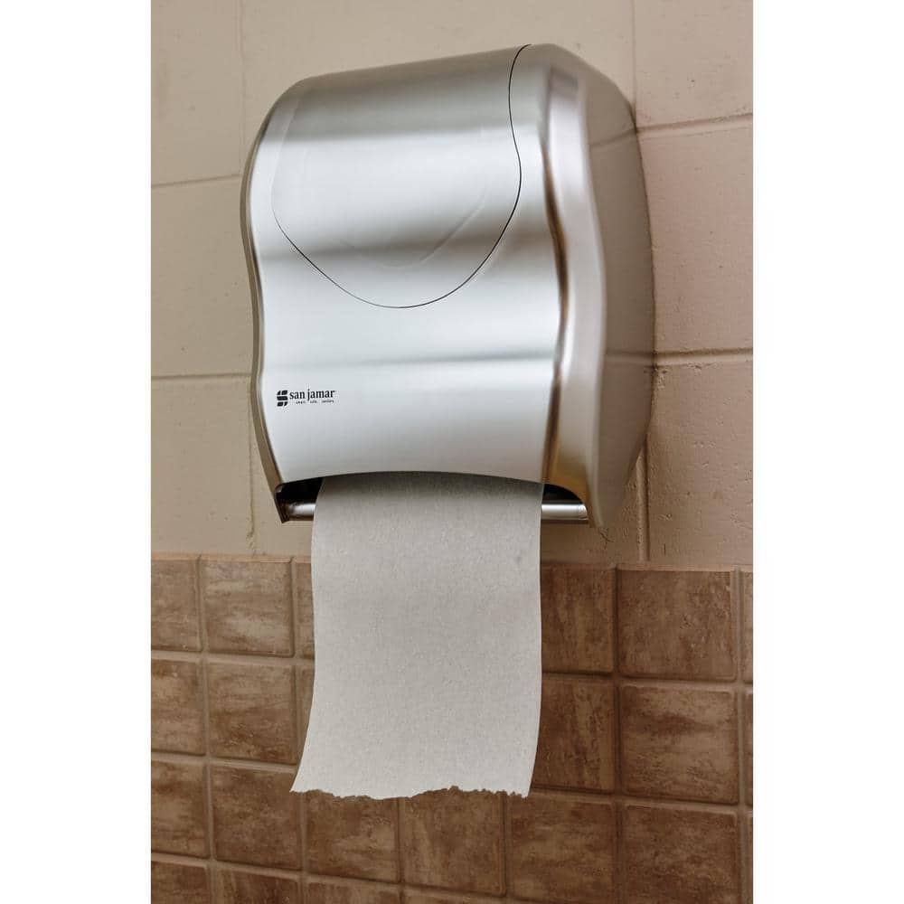 San Jamar Silver Touchless Roll Towel Dispenser