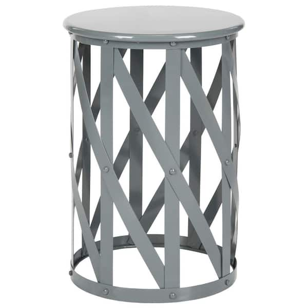 SAFAVIEH Bertram Gray End Table