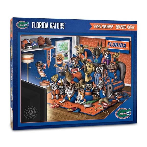 NCAA Florida Gators Purebred Fans Puzzle A Real Nailbiter (500-Pieces)
