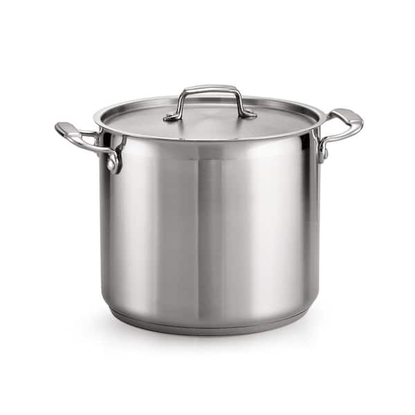 Stainless Steel Stock Pot  6, 8, and 12 QT - Made In