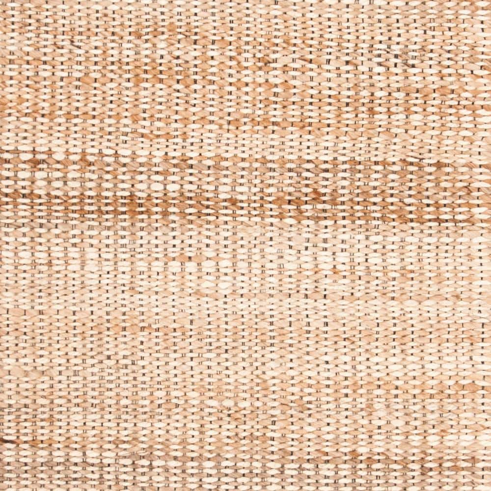 Natural Ivory Handwoven Flatweave Wool Runner Rug
