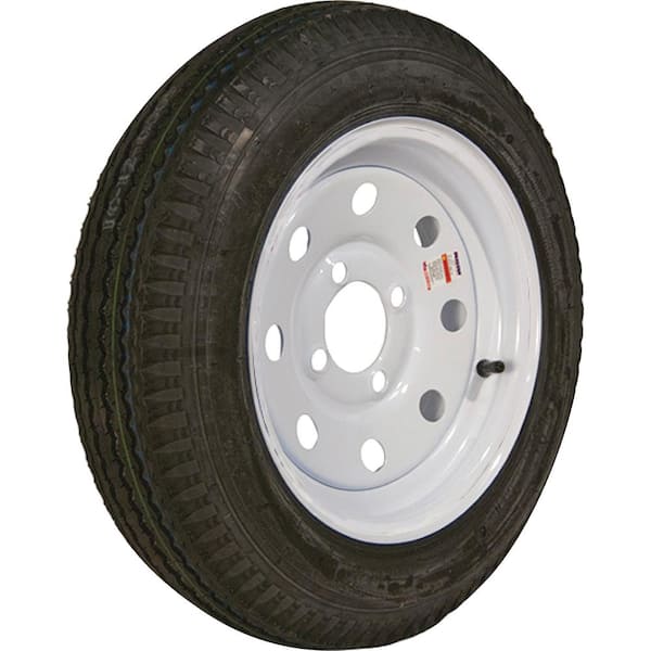 LOADSTAR 530-12 K353 BIAS 840 lb. Load Capacity White 12 in. Bias Tire and Wheel Assembly