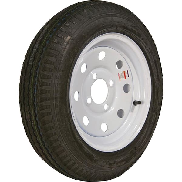 LOADSTAR 530-12 K353 BIAS 1045 lb. Load Capacity White 12 in. Bias Tire and Wheel Assembly