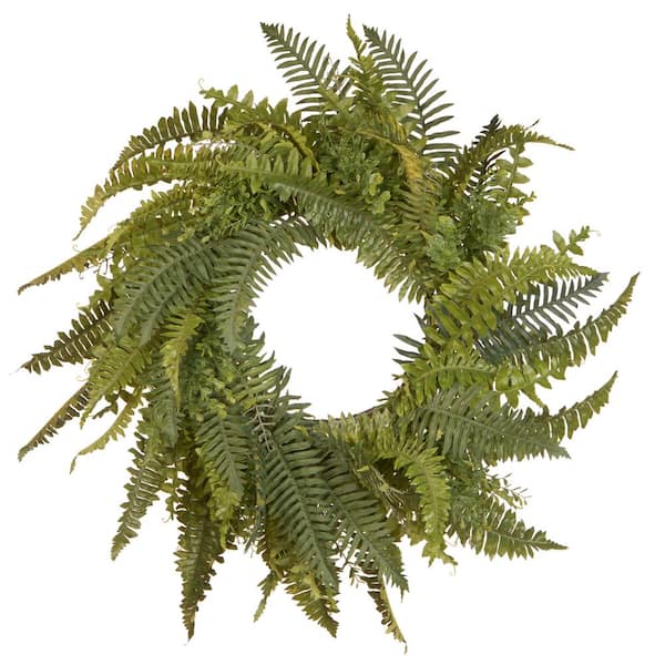 National Tree Company 35 in. Artificial Dia Fern Wreath