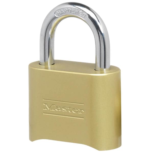 Master Lock Combination Lock, Resettable, Numbers