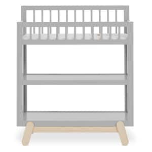 Costway Grey 3 Drawer Baby Changing Table Infant Diaper Changing Station  w/Safety Belt BB5762GR - The Home Depot