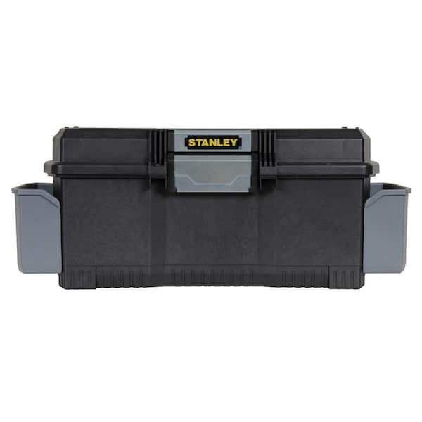 Stanley 24 in. 1-Touch Latch Tool Box with Side Pockets