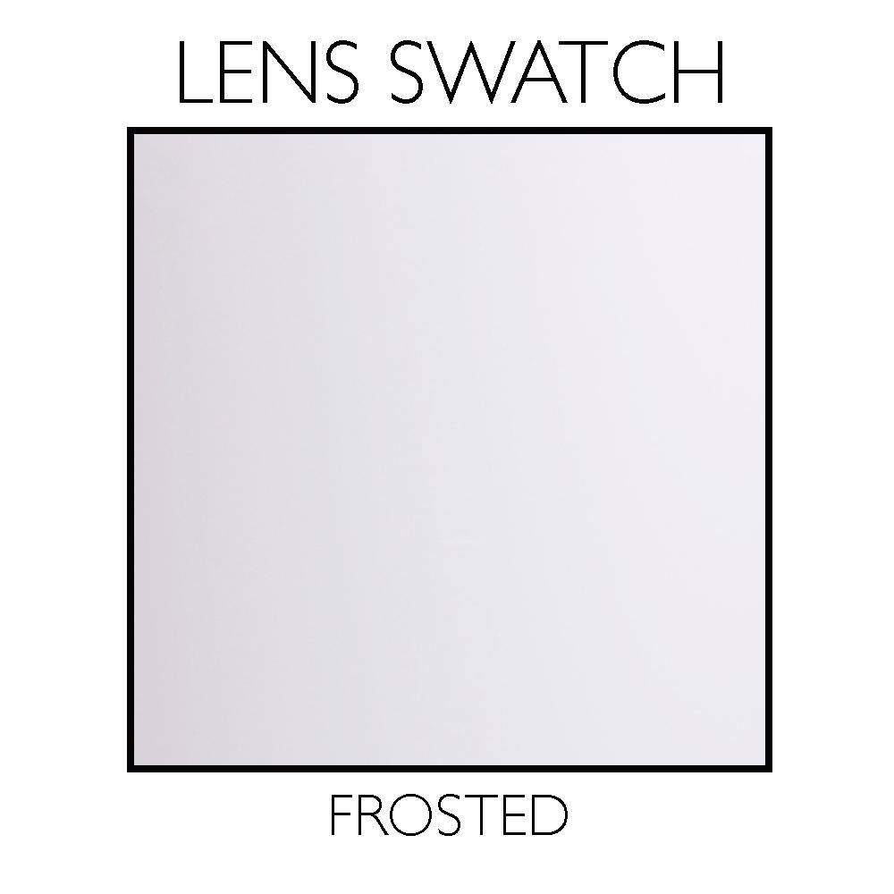 White Glass Square Ceiling Light with Pull Chain