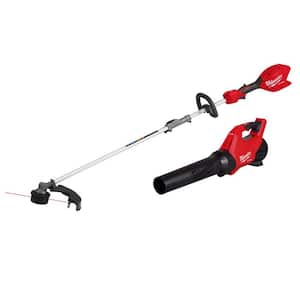 M18 FUEL 18V 16 in. Brushless Cordless Battery Powered QUIK-LOK String Trimmer with M18 FUEL Blower (2-Tool)