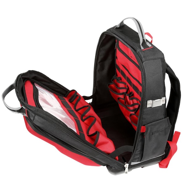 Milwaukee リュック・バックパック 48ポケット Milwaukee Packout Tool Work Backpack with Hard Bottom and 48