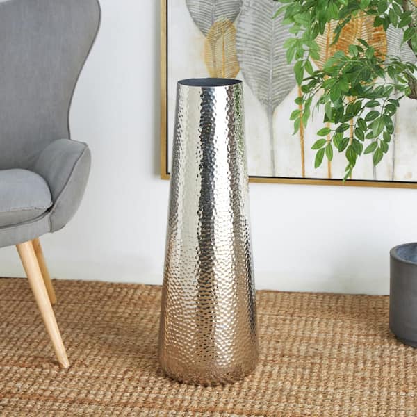 lampenschirm stehlampe 50 cm für Stehlampen E27 groß Ø H: 32 cm aus Leinen in Natur Zylinder Stoffschirm für Stehleuchte Size:0