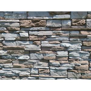 Easy Stack 5 in. x 20 in. Montgomery Manufactured Concrete Ledge Stone Flats (4.9 sq. ft.)