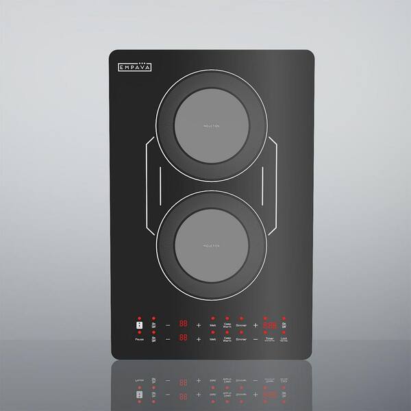 Empava 12 in. Portable Dual Heating Element 1800Watt Countertop