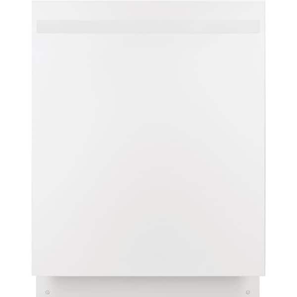GE 24 in. Built-In White ADA Top Control Tall Tub Dishwasher with Stainless Steel Tub and 51 dBA