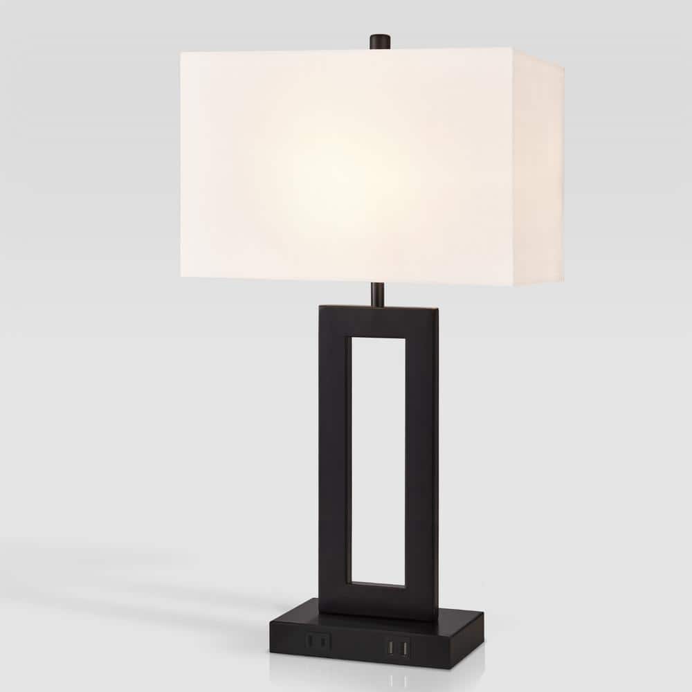 Black Touch Control Table Lamp