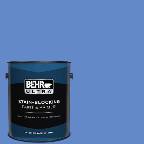 BEHR ULTRA 1 gal. #P530-5 Integrity Satin Enamel Exterior Paint & Primer