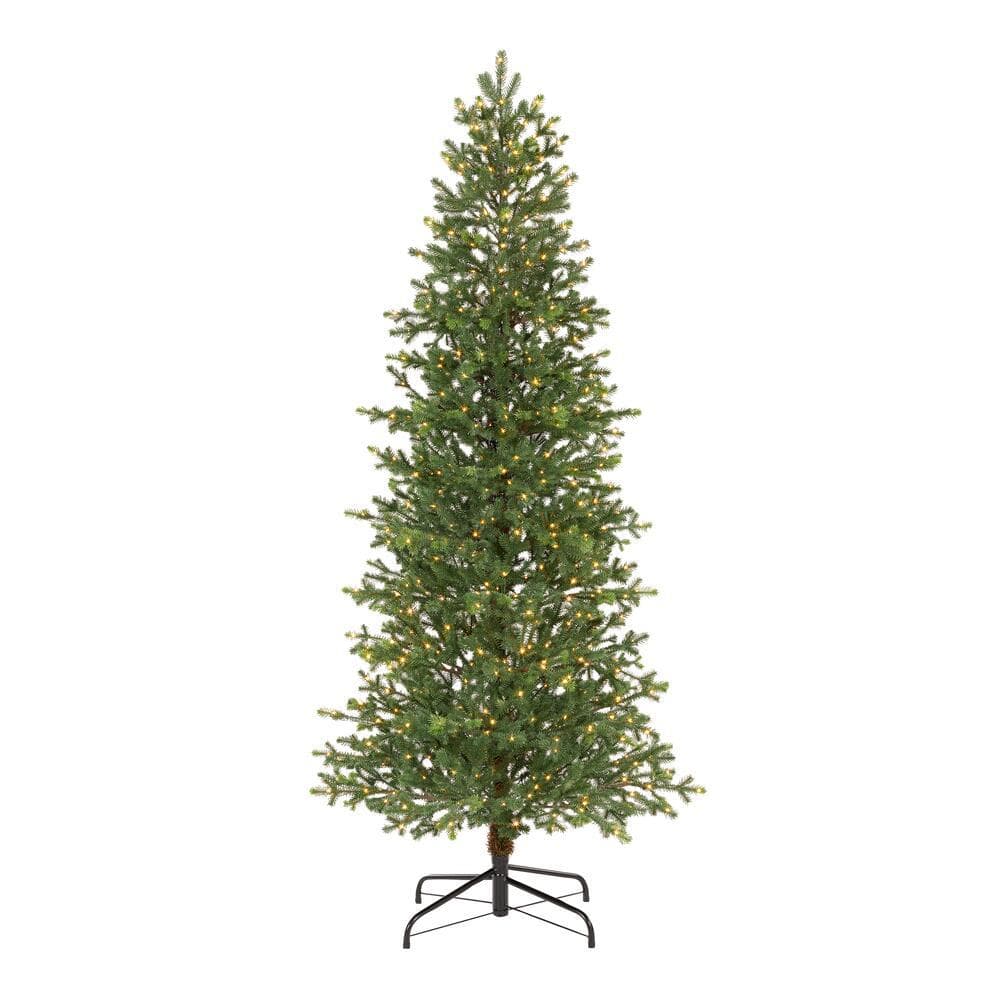 Home Decorators Collection 9 ft Elegant Grand Fir LED Pre-Lit Artificial Christmas  Tree with Timer with 3000 Warm White Lights W14N0139 - The Home Depot