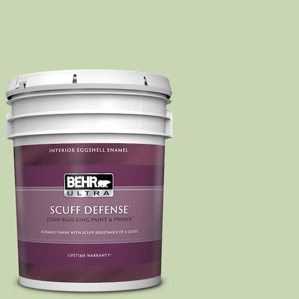 BEHR ULTRA 5 gal. #M370-3 Spice Garden Extra Durable Eggshell Enamel Interior Paint & Primer